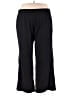 Adidas Solid Black Active Pants Size 3X - photo 1
