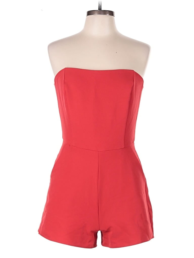 Pre-owned She + Sky Romper In Red