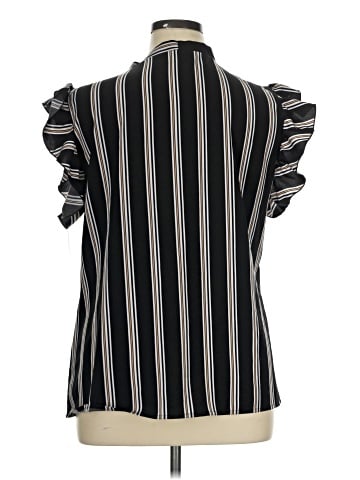 Shein Curve Short Sleeve Blouse (view 2)