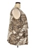 Roz & Ali Brown Sleeveless Blouse Size 3X - photo 4