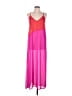 Lulus 100% Polyester Color Block Pink Casual Dress Size L - photo 1