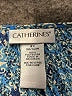 Catherines 100% Polyester Blue 3/4 Sleeve Top Size 4X - photo 7