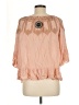 Hazel 100% Rayon Pink 3/4 Sleeve Blouse Size M - photo 2