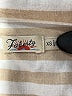 Faherty Stripes Tan Short Sleeve Blouse Size XS - photo 7