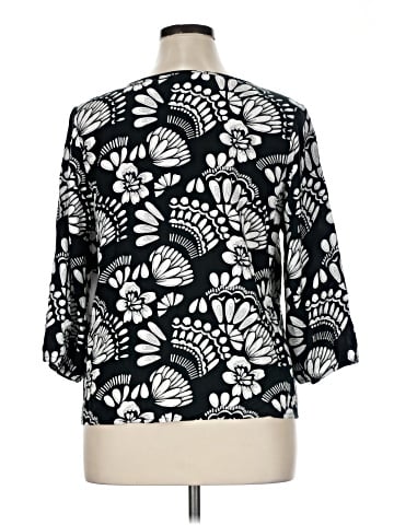 Morgan Taylor 3/4 Sleeve Blouse (view 2)