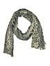Collection 18 100% Polyester Animal Print Gray Scarf One size - photo 1
