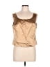 Escada Tan Sleeveless Blouse Size EU 42 / US 12 - photo 1