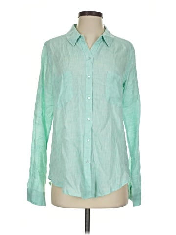 Calypso St. Barth Long Sleeve Button-Down Shirt (view 1)