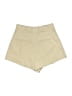 Zara Solid Ivory Khaki Shorts Size XS - photo 2