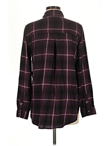 American Eagle Outfitters Long Sleeve Button-Down Shirt (view 2)