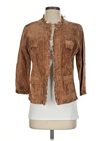Chico's Leather Jacket (view 1)