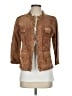 Chico's 100% Leather Brown Leather Jacket Size S - photo 1