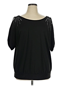 Shein Curve Short Sleeve Top