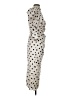 Keepsake 100% Polyester Polka Dots Ivory Casual Dress Size S - photo 4