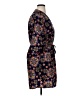 Bebop 100% Polyester Paisley Black Casual Dress Size XL - photo 4