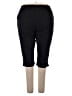 Alfred Dunner 100% Cotton Solid Black Active Pants Size 18 - photo 2