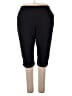 Alfred Dunner 100% Cotton Solid Black Active Pants Size 18 - photo 1