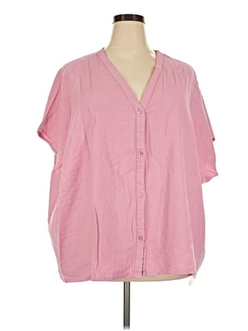 Ellos Short Sleeve Blouse (view 1)