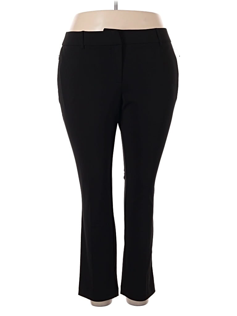 Pre-owned Rafaella Dress Pants In Black