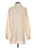Unbranded 100% Polyester Color Block Ivory Long Sleeve Blouse Size XS - photo 2