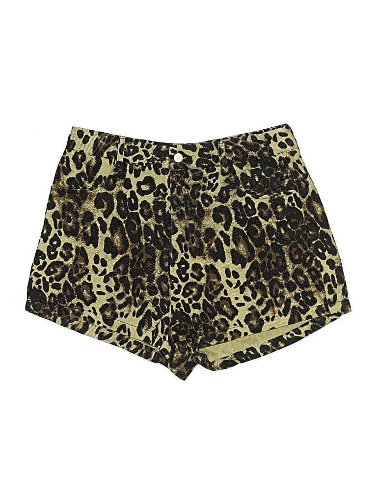 Pre-owned Commense Shorts In Gold