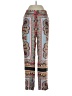 Zara 100% Polyester Print Blue Casual Pants Size S - photo 1