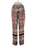Zara 100% Polyester Print Blue Casual Pants Size S - photo 2