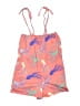 Tea 100% Cotton Orange Overall Shorts Size 10 - photo 1
