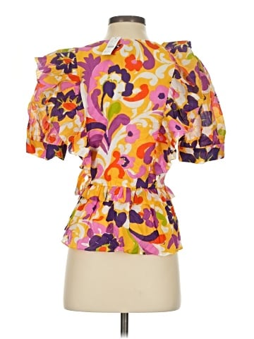 J.Crew Collection 3/4 Sleeve Blouse (view 2)