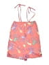Tea 100% Cotton Orange Overall Shorts Size 10 - photo 2
