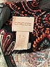 Chico's Paisley Black Brown Casual Dress Size M - photo 7