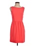 J.Crew 100% Polyester Solid Orange Casual Dress Size 2 - photo 1