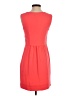 J.Crew 100% Polyester Solid Orange Casual Dress Size 2 - photo 2