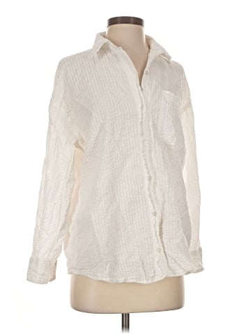 Divided by H&M Long Sleeve Button-Down Shirt (view 1)