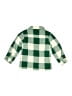 Baby Gap 100% Cotton Plaid Green Jacket Size 4T - photo 2