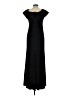 Xscape Solid Black Cocktail Dress Size 10 - photo 2