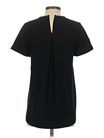 Madewell Leather-Trim Tailored Tee (view 2)