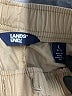 Lands' End Solid Tan Khaki Shorts Size 10 - photo 3