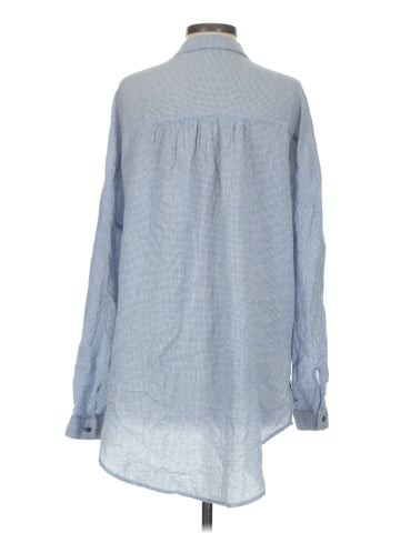 Free People Long Sleeve Button-Down Shirt (view 2)