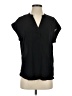 Cynthia Steffe 100% Polyester Black Short Sleeve Blouse Size S - photo 1