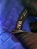 Zara Blue 3/4 Sleeve Button-Down Shirt Size L - photo 4