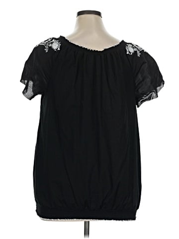 I.N. Studio Short Sleeve Blouse (view 2)
