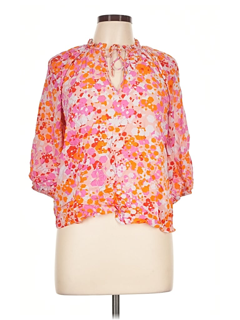Pre-owned Caballero 3/4 Sleeve T-shirt In Pink