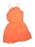 Ella Moss 100% Polyester Orange Dress Size 7 - 8 - photo 2