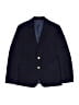 Unbranded Solid Blue Wool Blazer Size 12R - photo 1