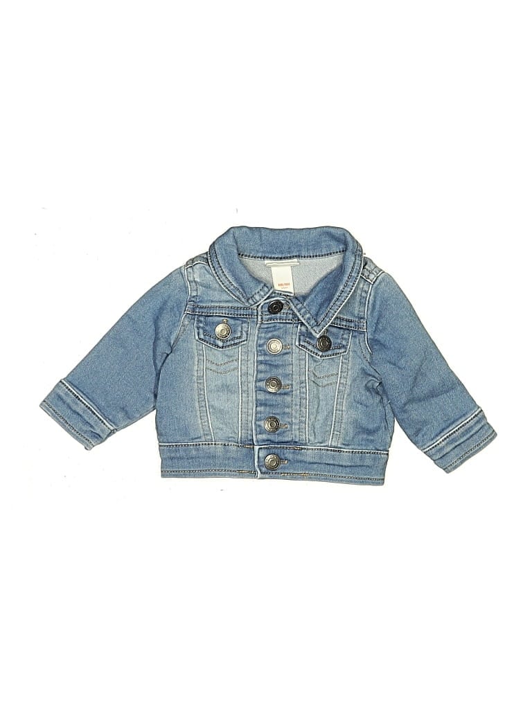 Pre-owned Cat & Jack Babies' Denim Jacket In Blue