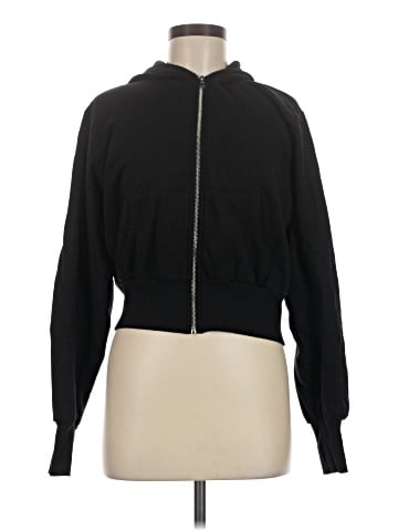 Aqua Zip Up Hoodie (view 1)