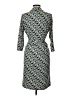 J. McLaughlin Blue Casual Dress Size L - photo 2