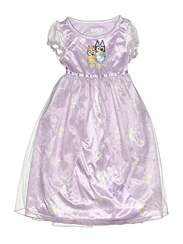 Pre-owned Bluey Kids' Dress In Purple
