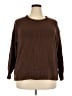 Old Navy 100% Cotton Brown Pullover Sweater Size 2X - photo 1